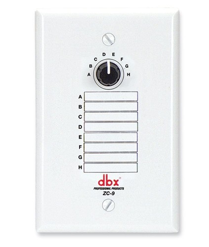 Dbx zc9 wallmounted zone - dbx,