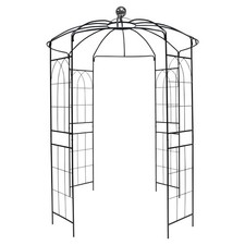Woodside Santon Metal Garden Wedding Birdcage Pergola Outdoor Arch/Arbour Gazebo