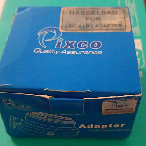 Pixco lens adapter - pixco, hasselblad