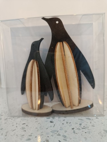 Heaven sends wooden penguins - sends,