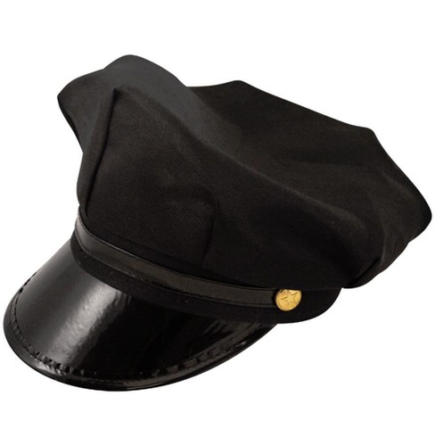 Chauffeur hat black - in, for