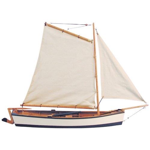 Fishing boat model ship - , wooden
