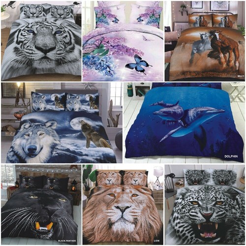 Animal printed duvet cover - printed,