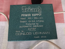 TRI-ANG Power Supply unit Conlog-Lehman