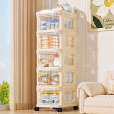 2/3/4/5 Drawers Storage Tower