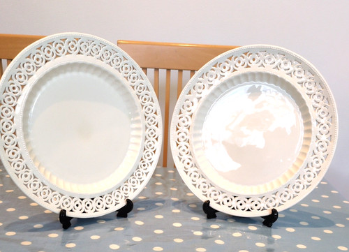 Pierced royal creamware - royal,