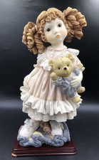Little Girl With Teddy Bear
