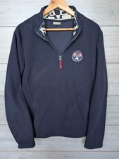 Napapijri Men's Fleece L Blue
