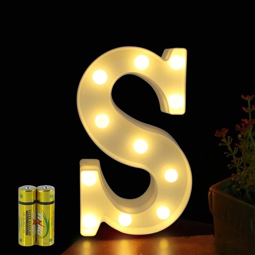 Honphier letter lights - letter,