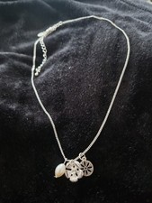 M&S Silver Charms Necklace