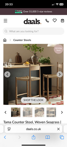 Bnwt oak rattan breakfast - rattan, bar