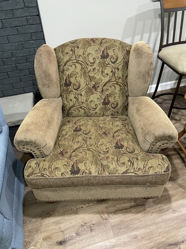 Overstuffed chair
