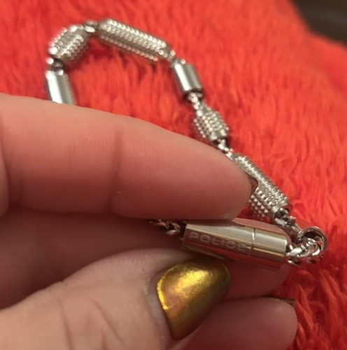 Police jewellery silver - , in