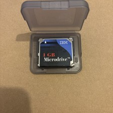 miniature hard disk drive designed to fit into CompactFlash (CF) Type II slots.