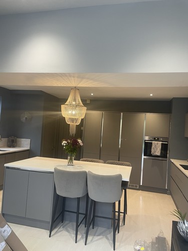 Wrens kitchen grey - ultra, dove