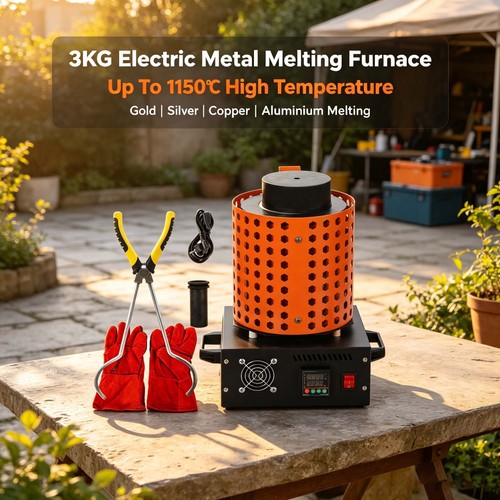 1750w electric melting furnace - melting,