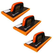 PLASTERING SPONGE FLOAT SET  Hydrorubber Plastering Render 18mm orange Skimflex