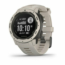 Garmin Instinct 45mm Smartwatch Tundra GPS Fitness Watch *Excellent Refurbished*