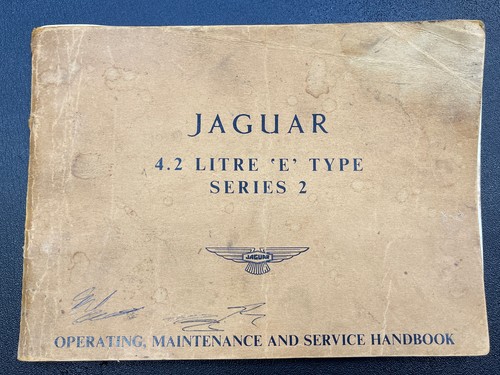 Original jaguar type xke - original, e
