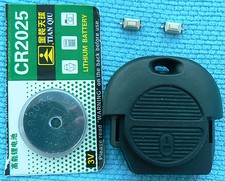 For Nissan 2 Button Remote Key Fob Case Repair Kit MICRA ALMERA PRIMERA X-TRAIL