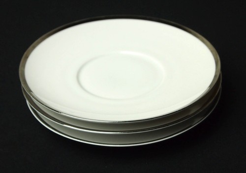 Thomas platinum saucers 16 - platinum,