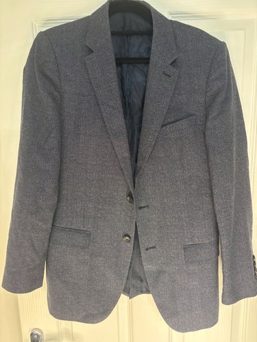 Reiss mens blue - blue, textured