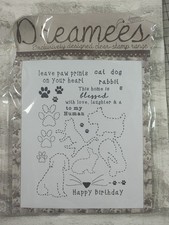 Dreamees Dog Stamp Set New