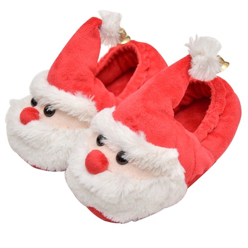 Santa claus slippers plush - santa,