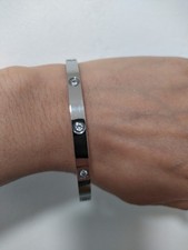 Steel diamonique silver - steel,