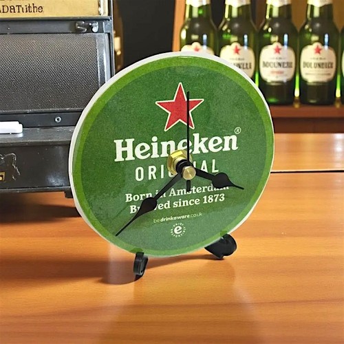 Handmade upcycled heineken - upcycled,