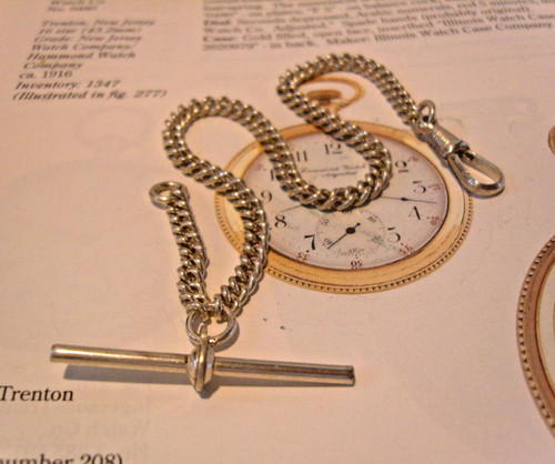 Pocket watch chain silver - pocket,