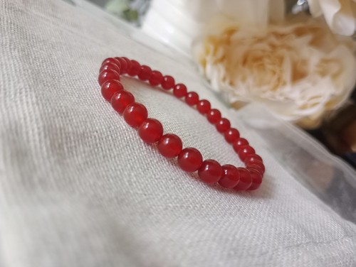 Red jade handmade natural - handmade,