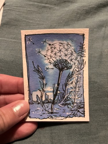 Aceo original illustration - original,
