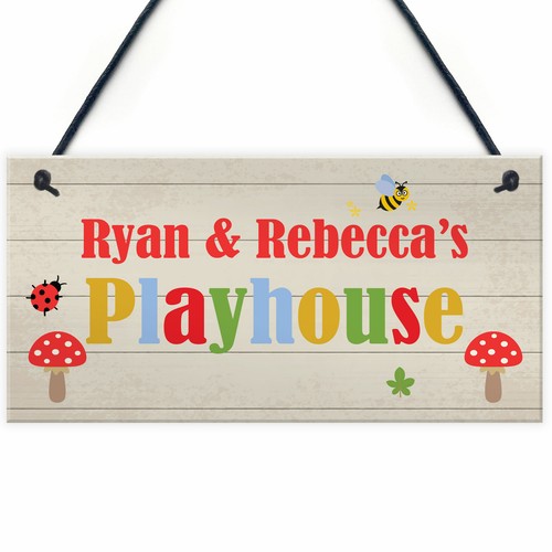 Playhouse sign personalised - sign,