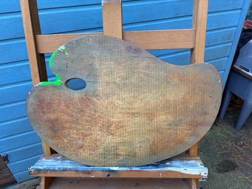 Artists wooden palette - artists,