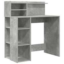 Desk with shelf - desk,
