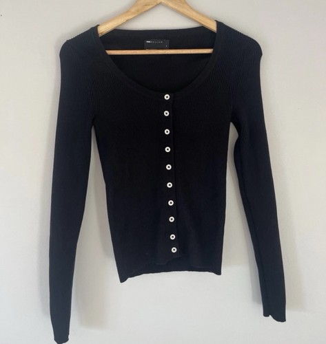 Asos design black ribbed - asos,