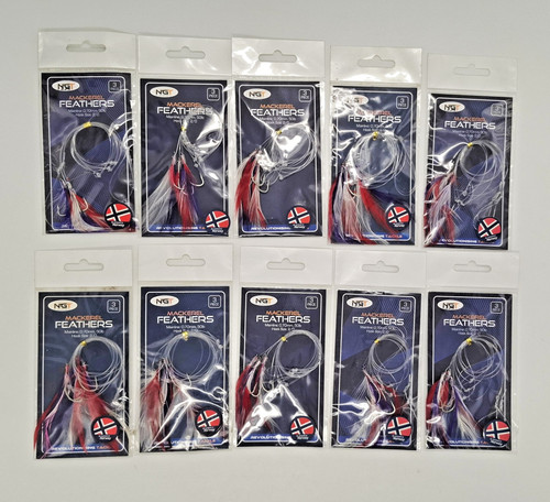 Ngt mackerel feather rigs - mackerel,