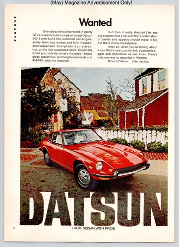 Datsun 240z grand touring - datsun,