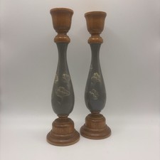 2 Vintage of Carved Wooden