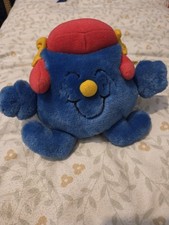 Mr Men - Little Miss Giggles Vintage Rare Soft Cuddly Plush Toy 6.5" Vgc 2001
