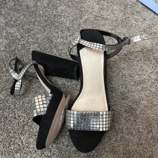 FAITH GOLD HIGH HEEL SANDALS