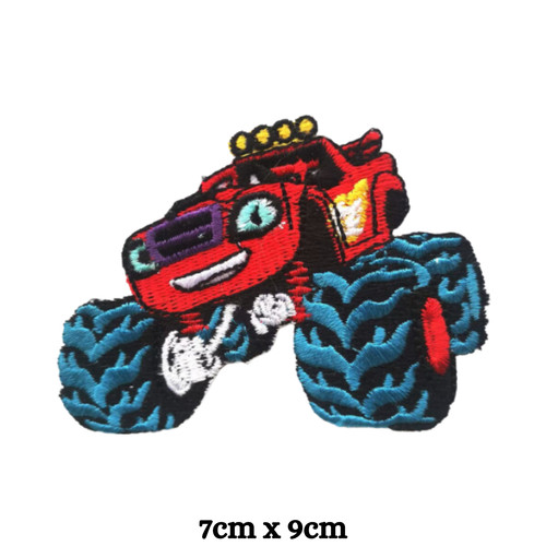 Monster truck vehicle badge - truck,