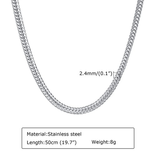 Mens solid stainless steel - mens,