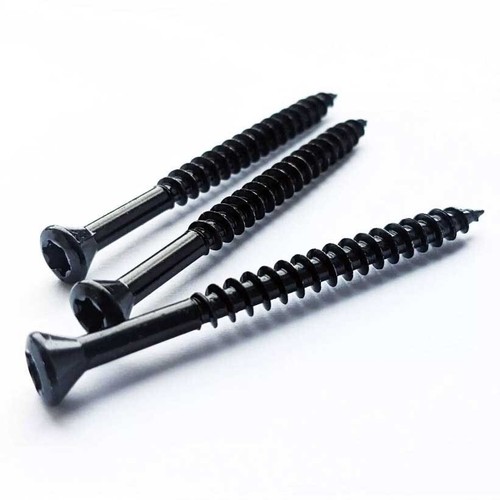 Black stainless steel screws - black,