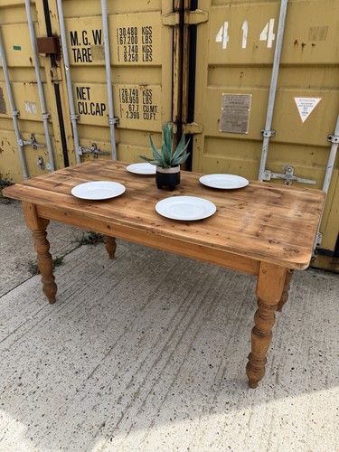 Vintage pitch pine farmhouse - pitch,