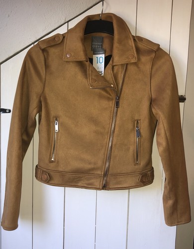 Ladies jacket suede effect - suede,