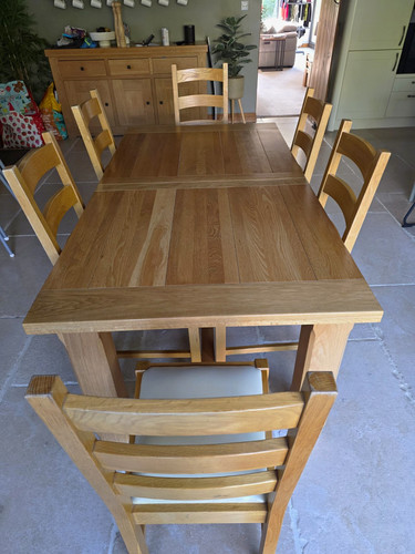 Large extending oak - extending,