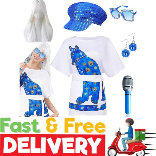 6pcs abba costumes - costumes, accessories
