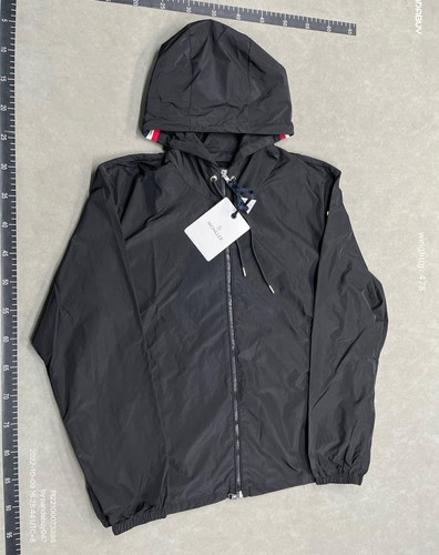 Moncler men black hooded - black,